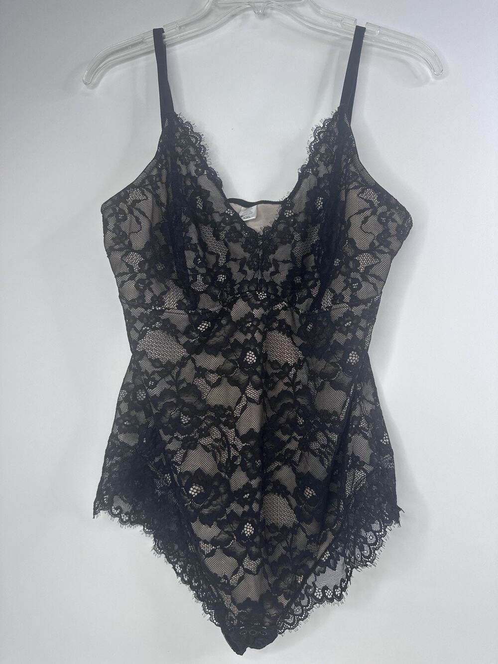 Popilush Lace Shapewear Body Con Romantic Coquette V-Neck Tummy Control 2XL